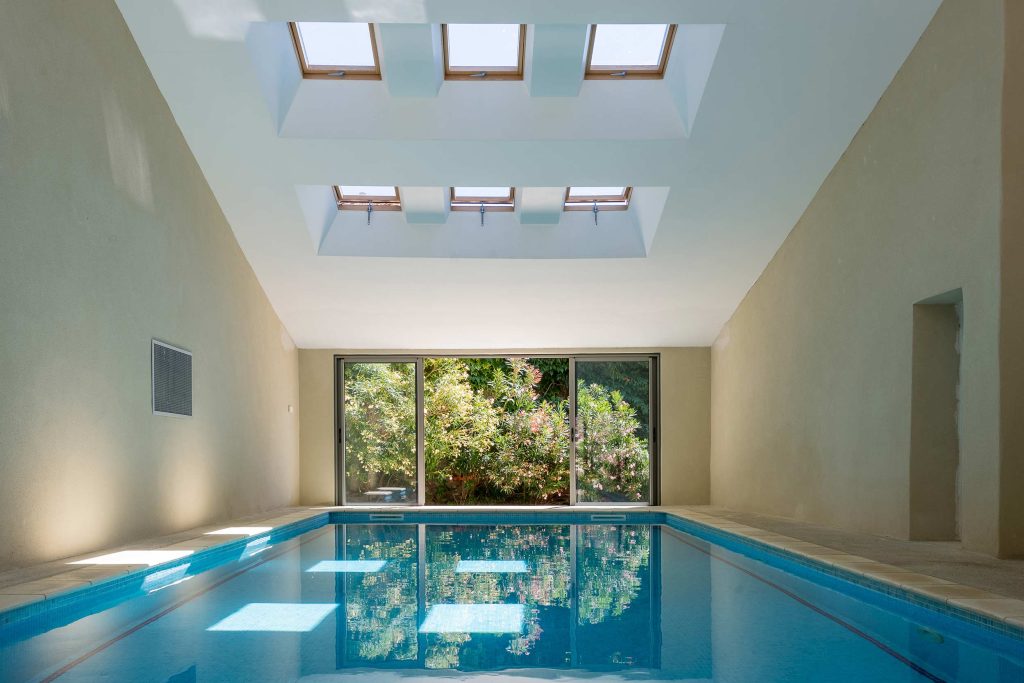Estate Agent Property Photography South of France indoor pool